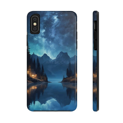 Peaceful Lake Camping Phone Cases Tough Phone Cases for Nature Lovers Unique Phone Accessories Gift for Outdoor