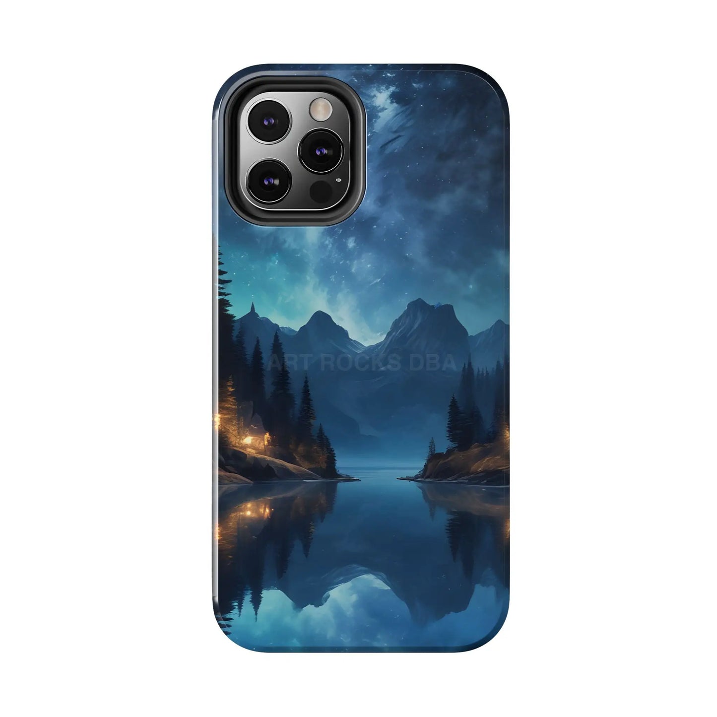 Peaceful Lake Camping Phone Cases Tough Phone Cases for Nature Lovers Unique Phone Accessories Gift for Outdoor