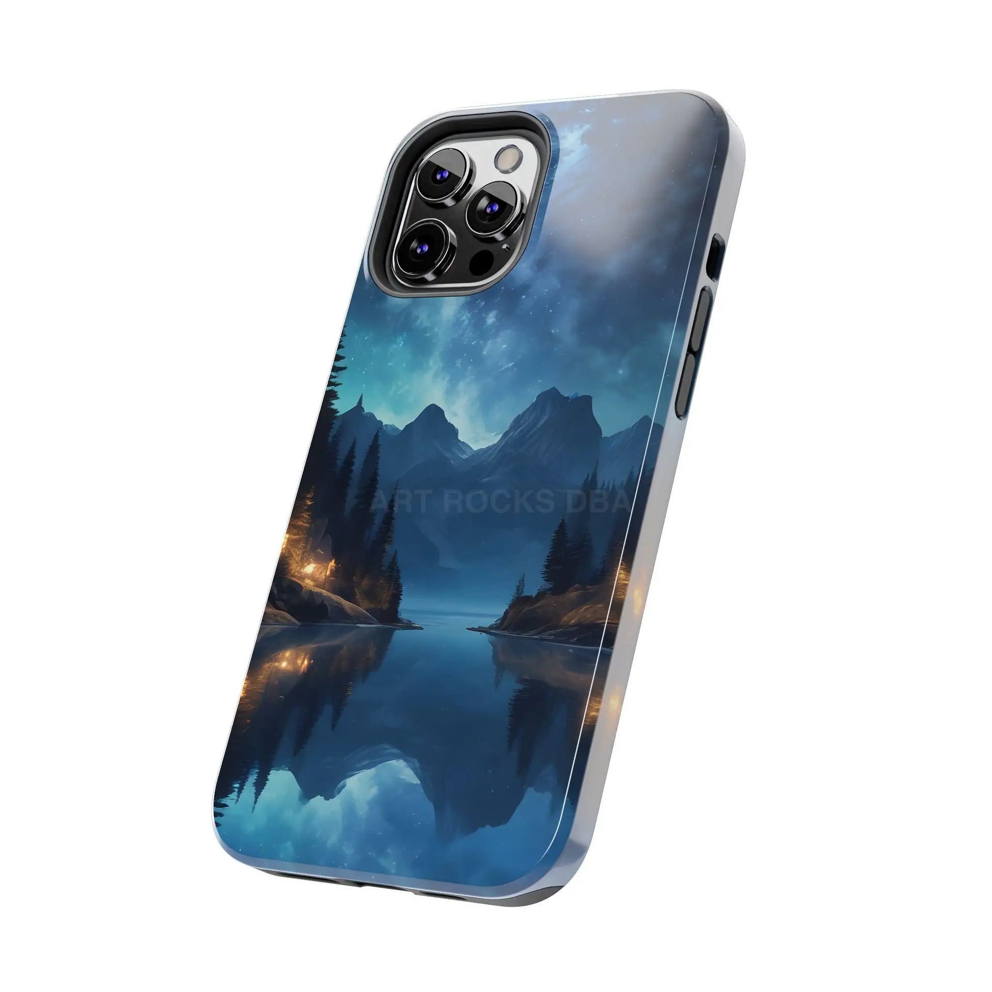 Peaceful Lake Camping Phone Cases Tough Phone Cases for Nature Lovers Unique Phone Accessories Gift for Outdoor
