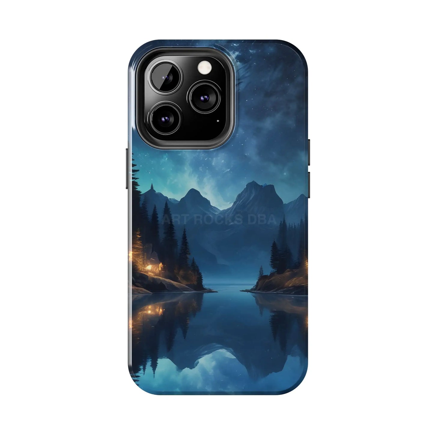 Peaceful Lake Camping Phone Cases Tough Phone Cases for Nature Lovers Unique Phone Accessories Gift for Outdoor
