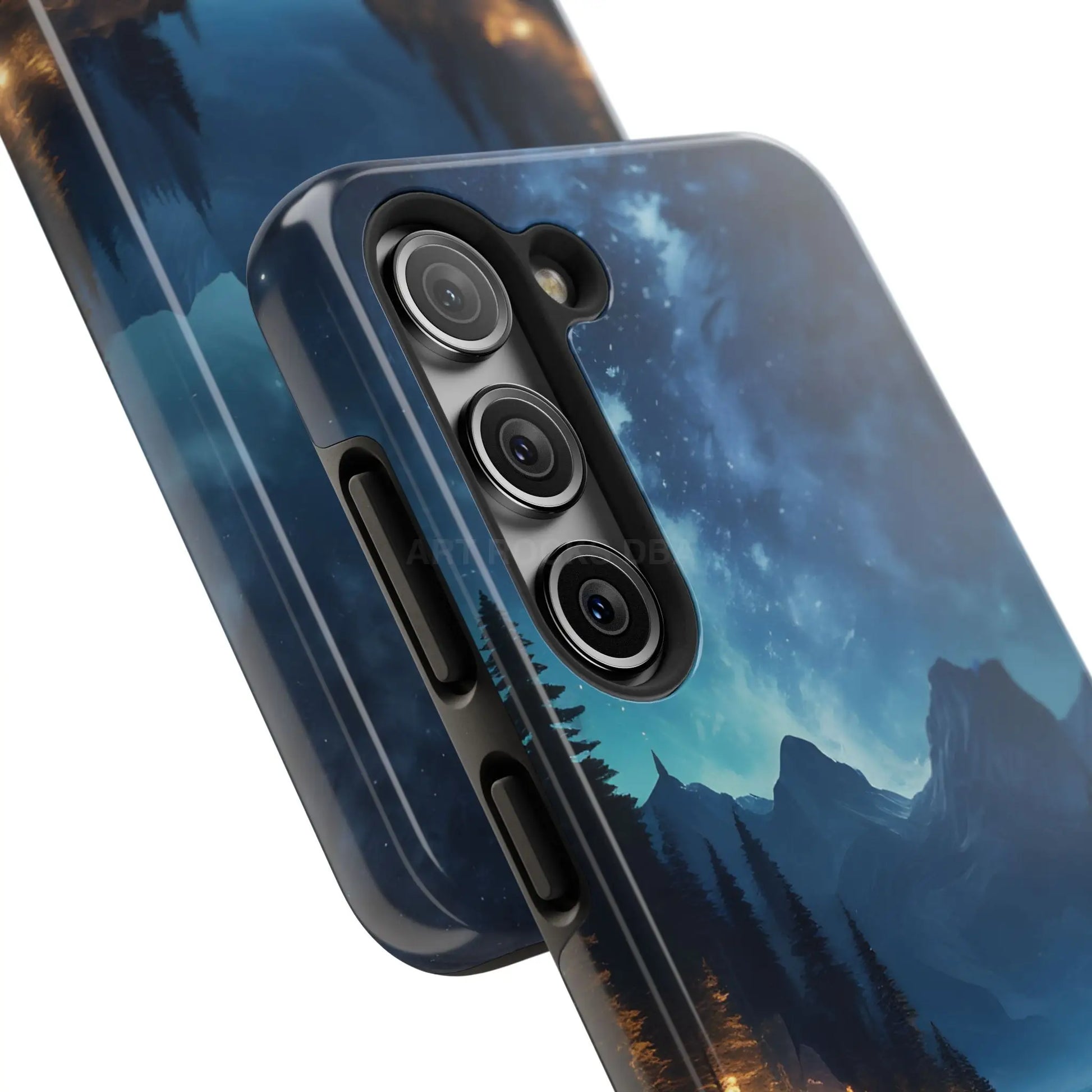 Peaceful Lake Camping Phone Cases Tough Phone Cases for Nature Lovers Unique Phone Accessories Gift for Outdoor