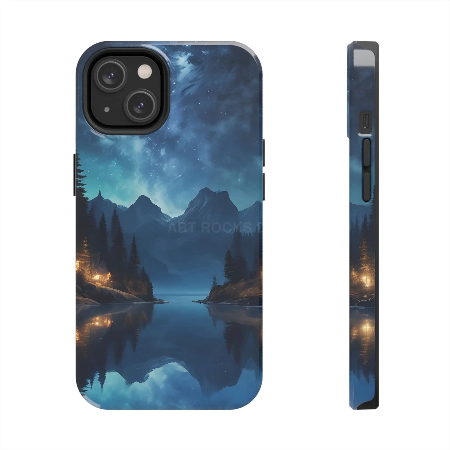 Peaceful Lake Camping Phone Cases Tough Phone Cases for Nature Lovers Unique Phone Accessories Gift for Outdoor
