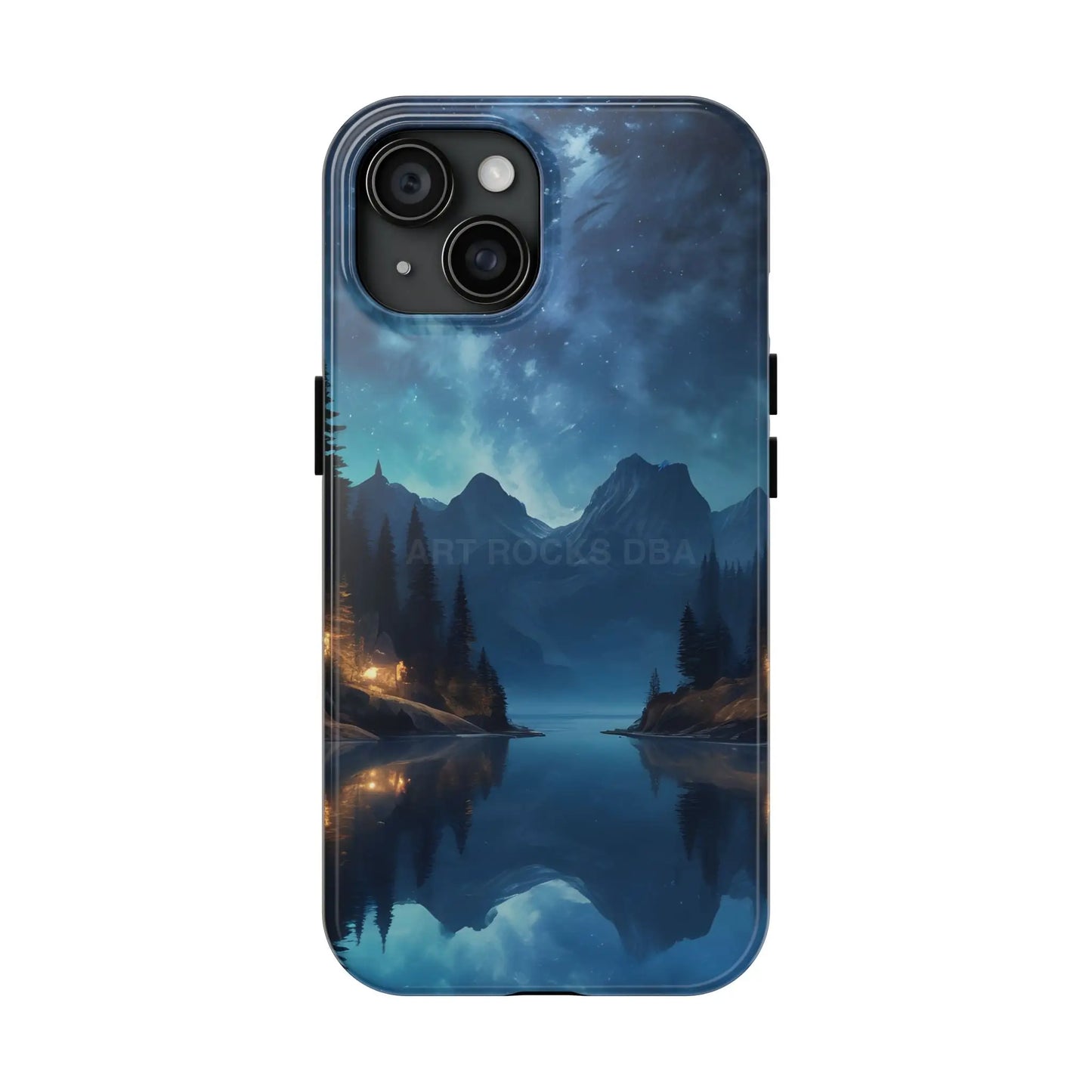 Peaceful Lake Camping Phone Cases Tough Phone Cases for Nature Lovers Unique Phone Accessories Gift for Outdoor