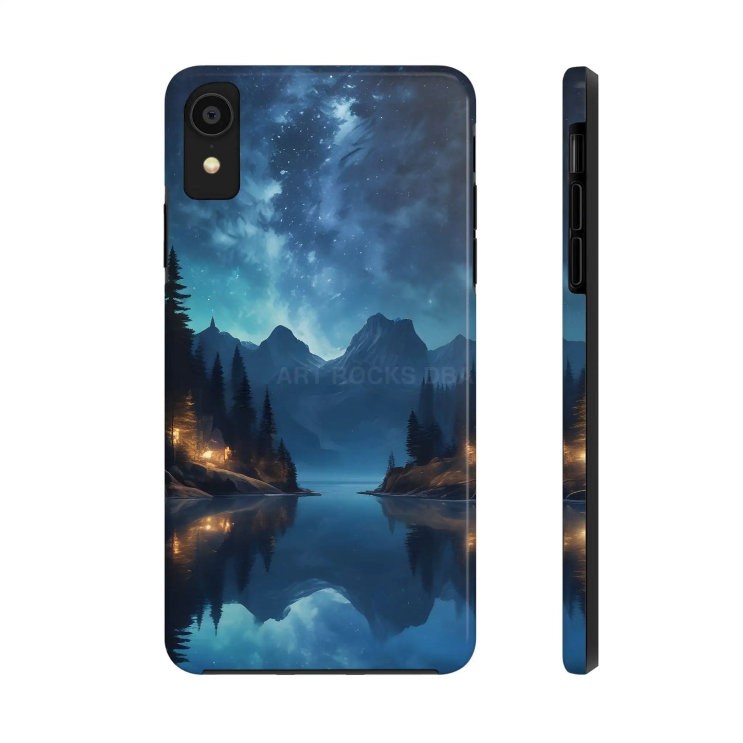 Peaceful Lake Camping Phone Cases Tough Phone Cases for Nature Lovers Unique Phone Accessories Gift for Outdoor