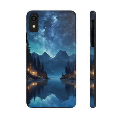 Peaceful Lake Camping Phone Cases Tough Phone Cases for Nature Lovers Unique Phone Accessories Gift for Outdoor