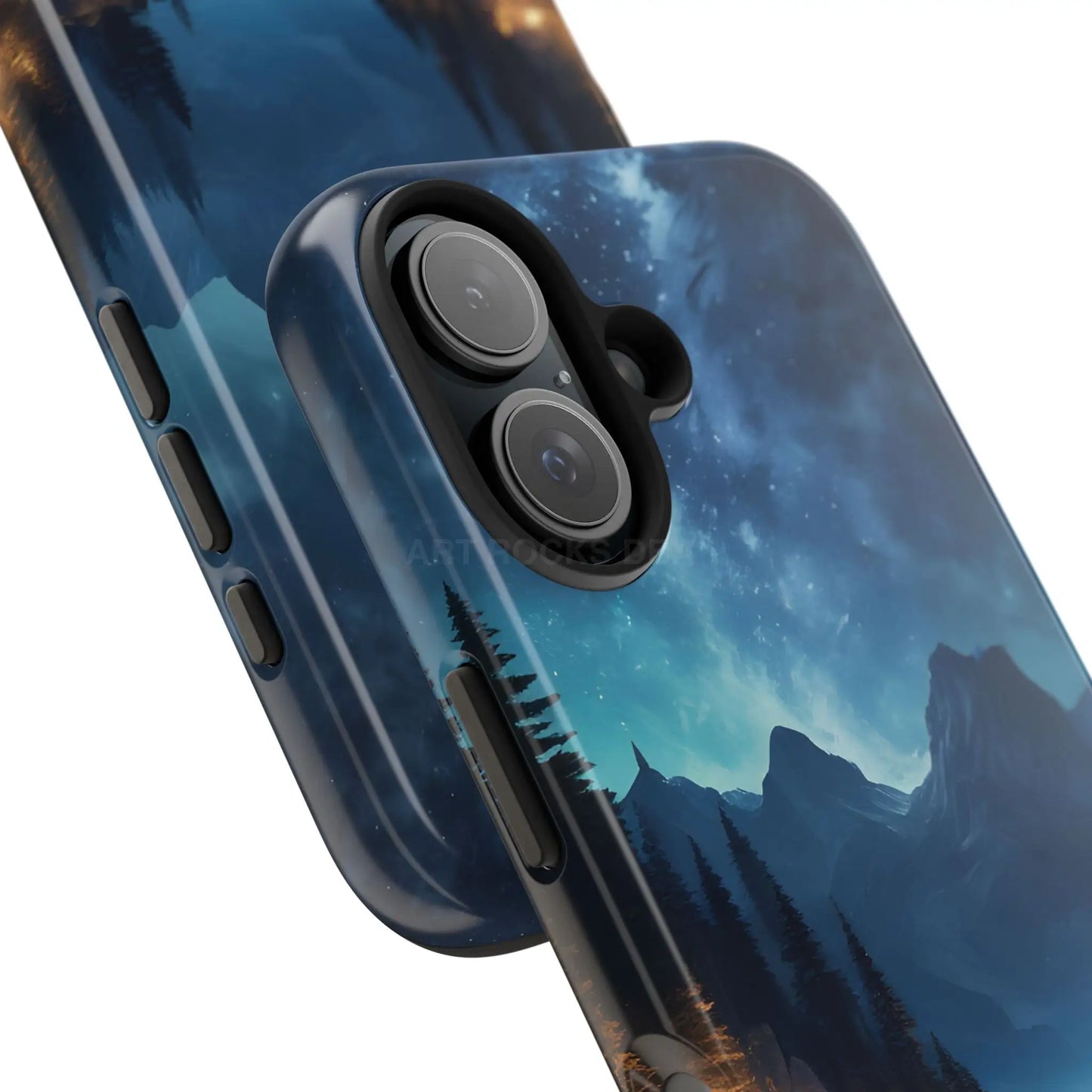 Peaceful Lake Camping Phone Cases Tough Phone Cases for Nature Lovers Unique Phone Accessories Gift for Outdoor