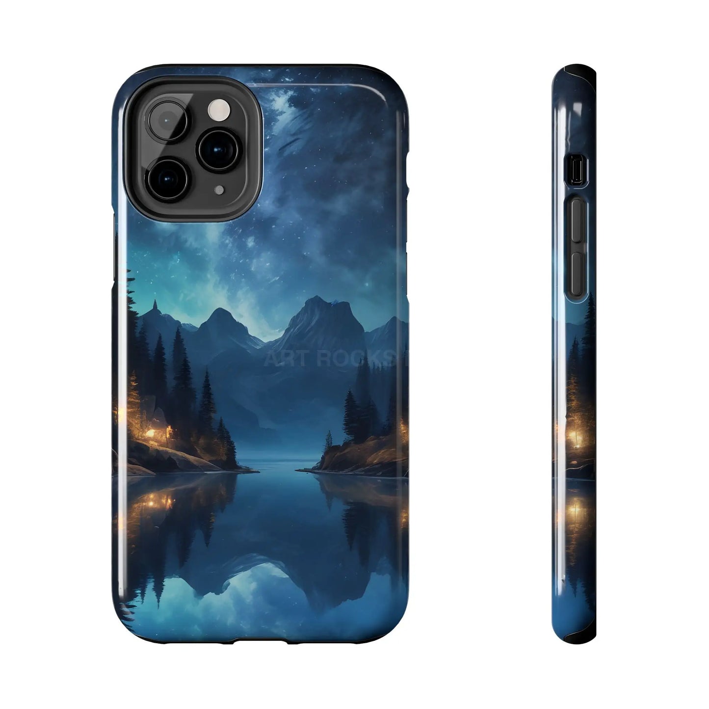 Peaceful Lake Camping Phone Cases Tough Phone Cases for Nature Lovers Unique Phone Accessories Gift for Outdoor