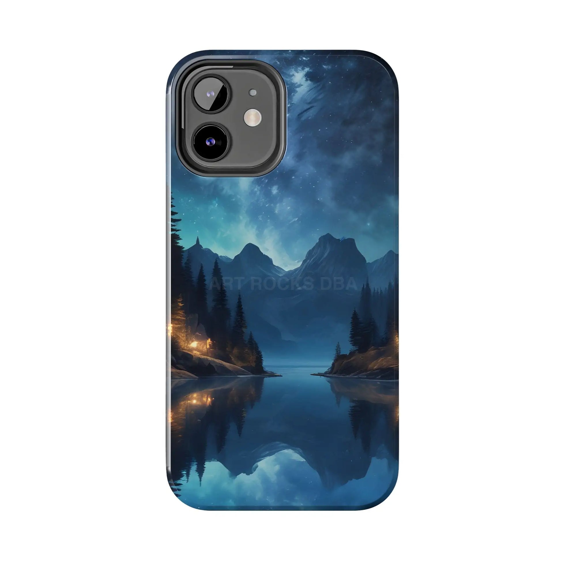 Peaceful Lake Camping Phone Cases Tough Phone Cases for Nature Lovers Unique Phone Accessories Gift for Outdoor
