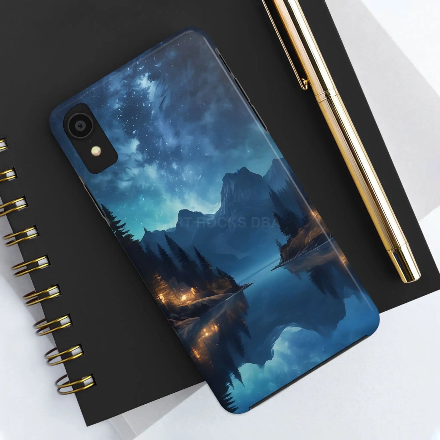 Peaceful Lake Camping Phone Cases Tough Phone Cases for Nature Lovers Unique Phone Accessories Gift for Outdoor