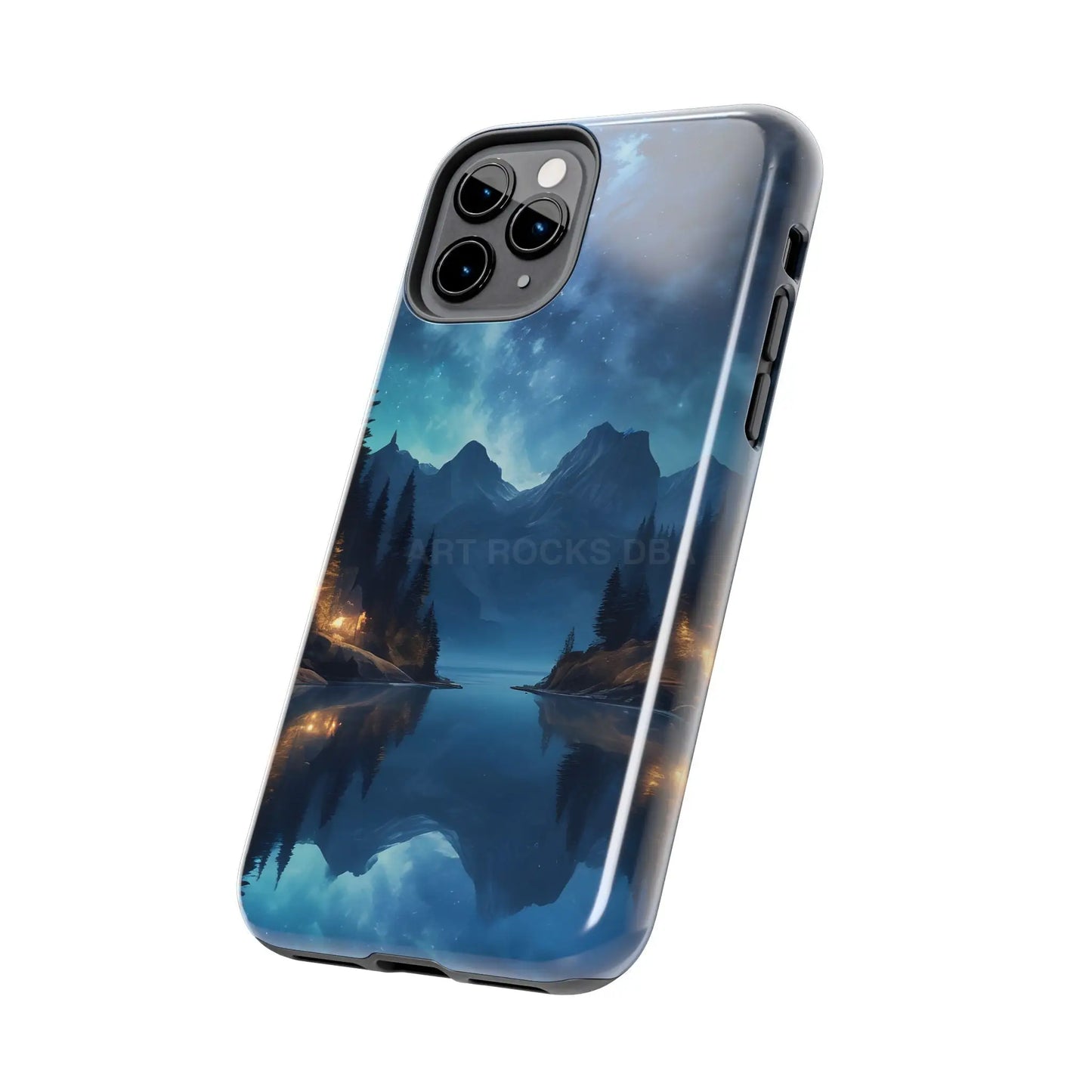 Peaceful Lake Camping Phone Cases Tough Phone Cases for Nature Lovers Unique Phone Accessories Gift for Outdoor