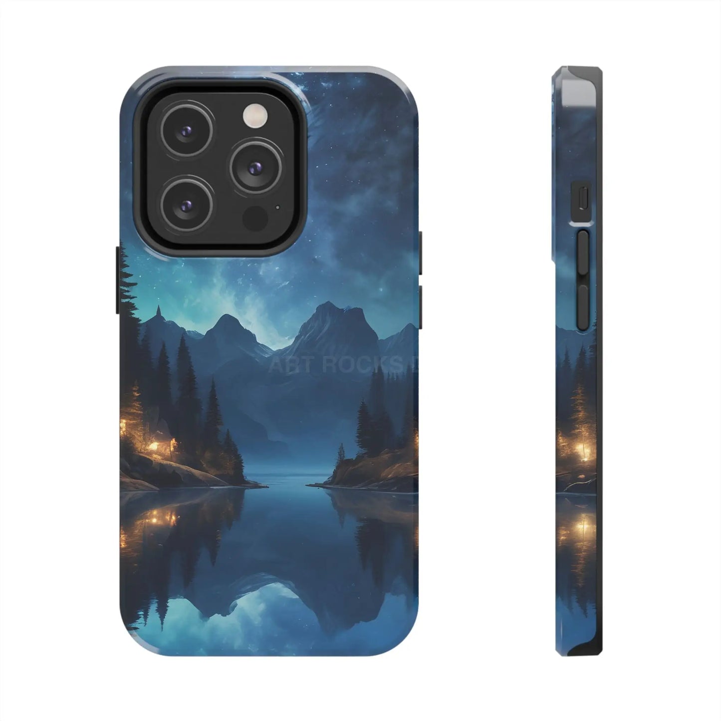 Peaceful Lake Camping Phone Cases Tough Phone Cases for Nature Lovers Unique Phone Accessories Gift for Outdoor