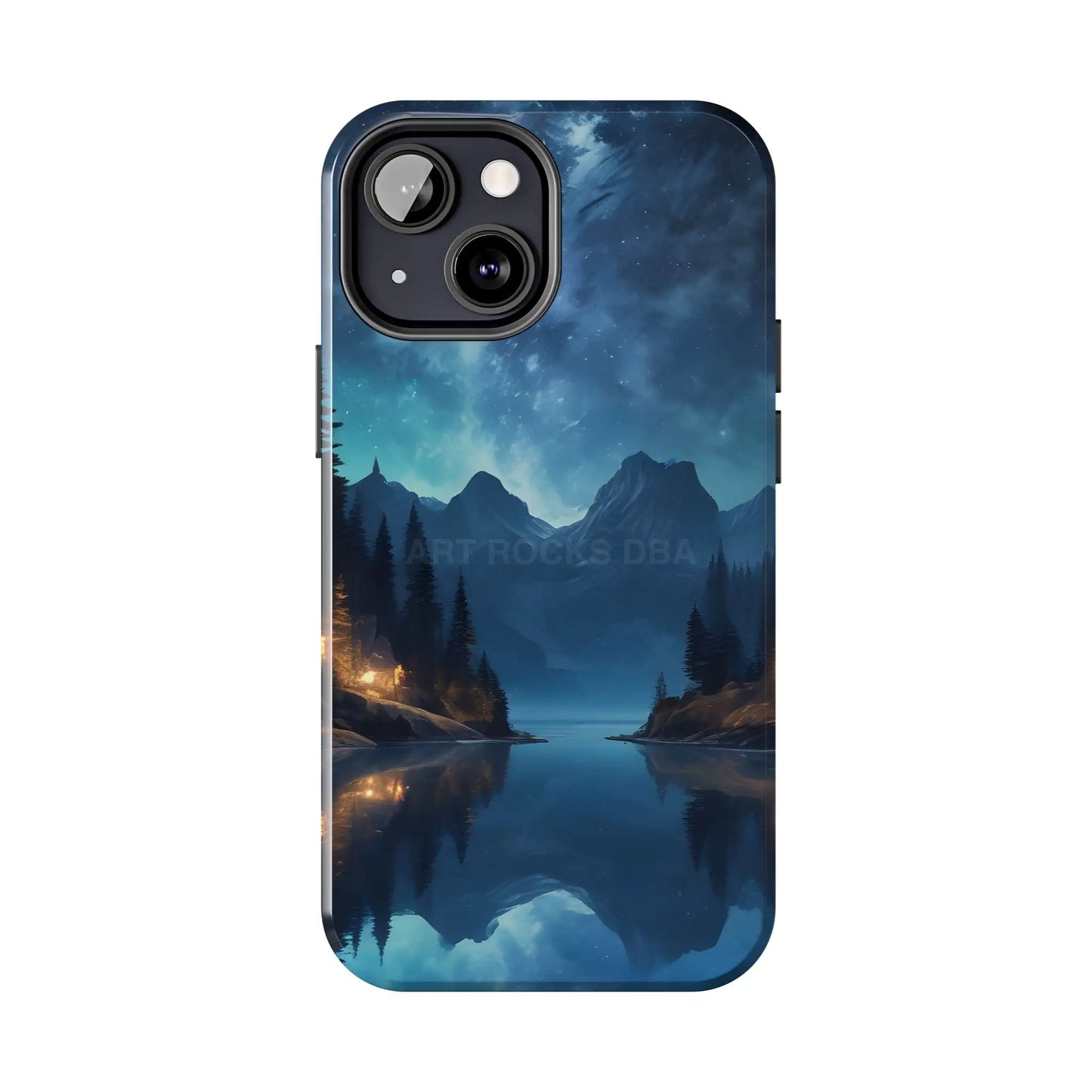 Peaceful Lake Camping Phone Cases Tough Phone Cases for Nature Lovers Unique Phone Accessories Gift for Outdoor