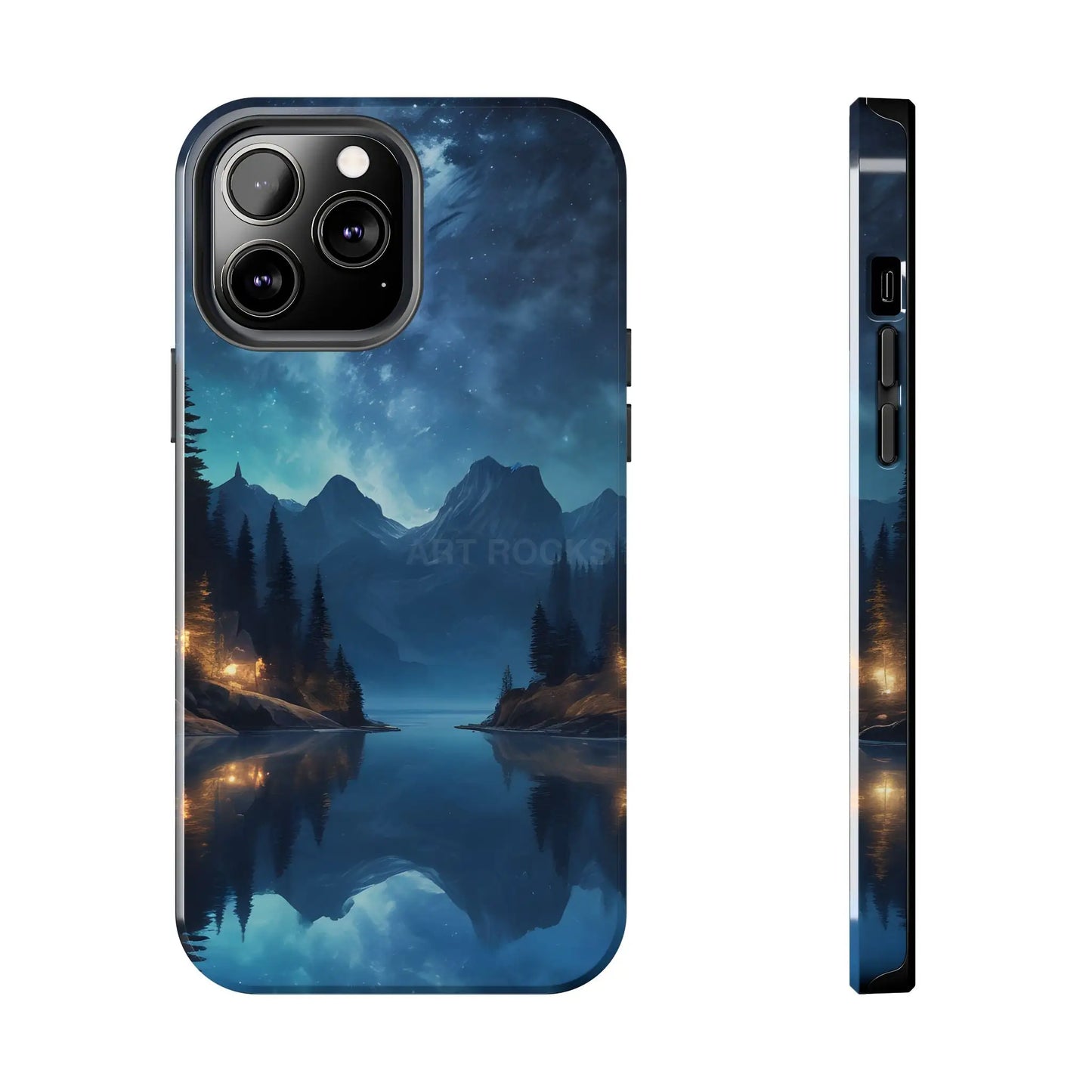 Peaceful Lake Camping Phone Cases Tough Phone Cases for Nature Lovers Unique Phone Accessories Gift for Outdoor