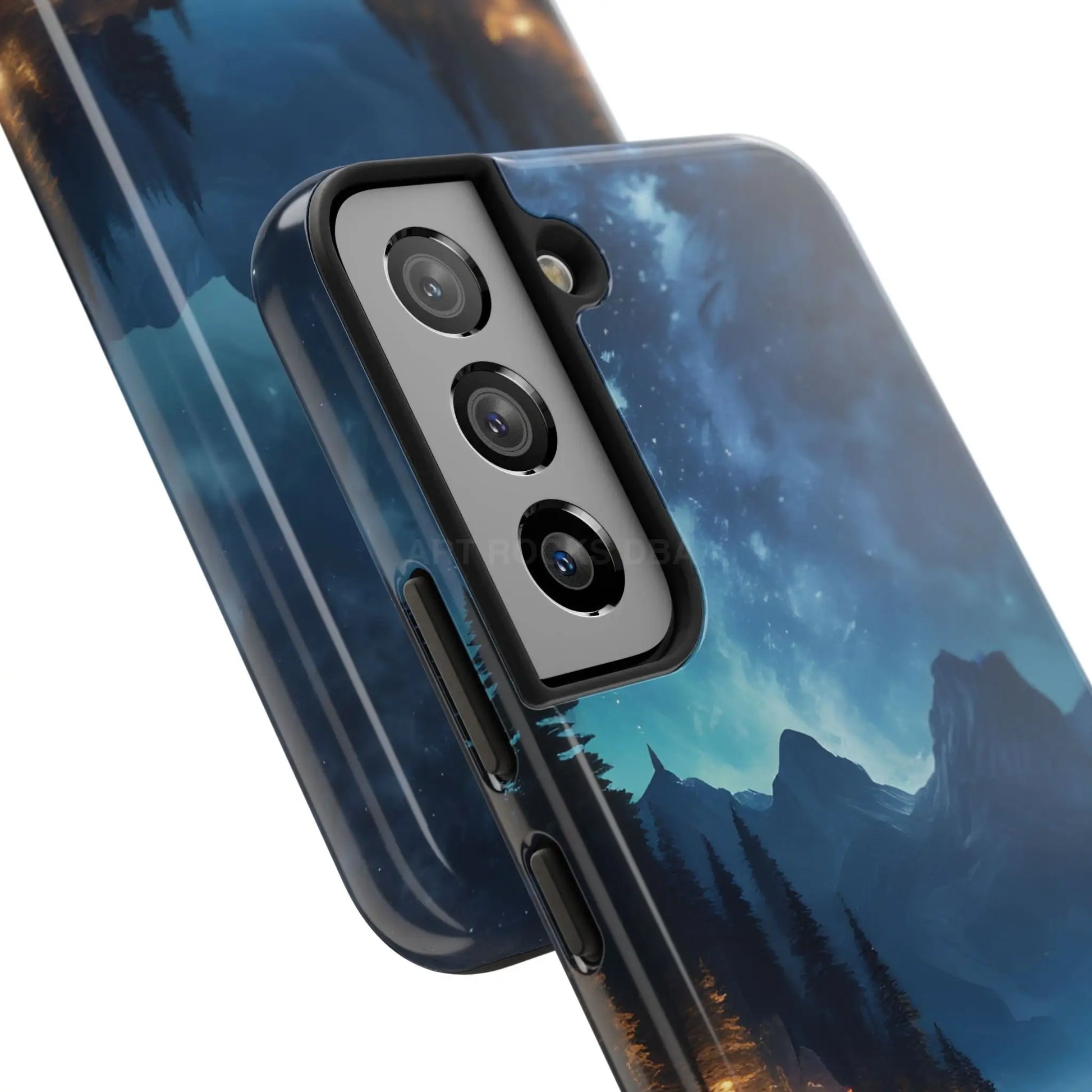 Peaceful Lake Camping Phone Cases Tough Phone Cases for Nature Lovers Unique Phone Accessories Gift for Outdoor