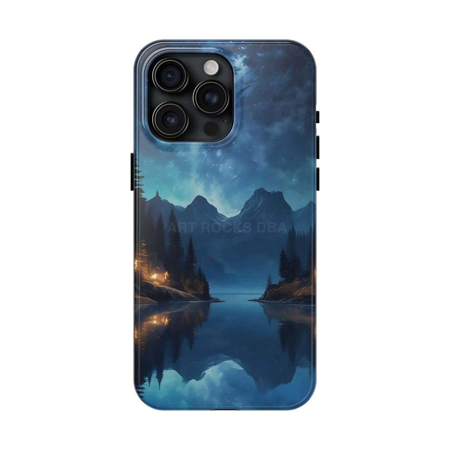 Peaceful Lake Camping Phone Cases Tough Phone Cases for Nature Lovers Unique Phone Accessories Gift for Outdoor