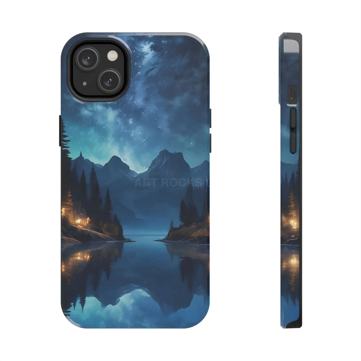 Peaceful Lake Camping Phone Cases Tough Phone Cases for Nature Lovers Unique Phone Accessories Gift for Outdoor
