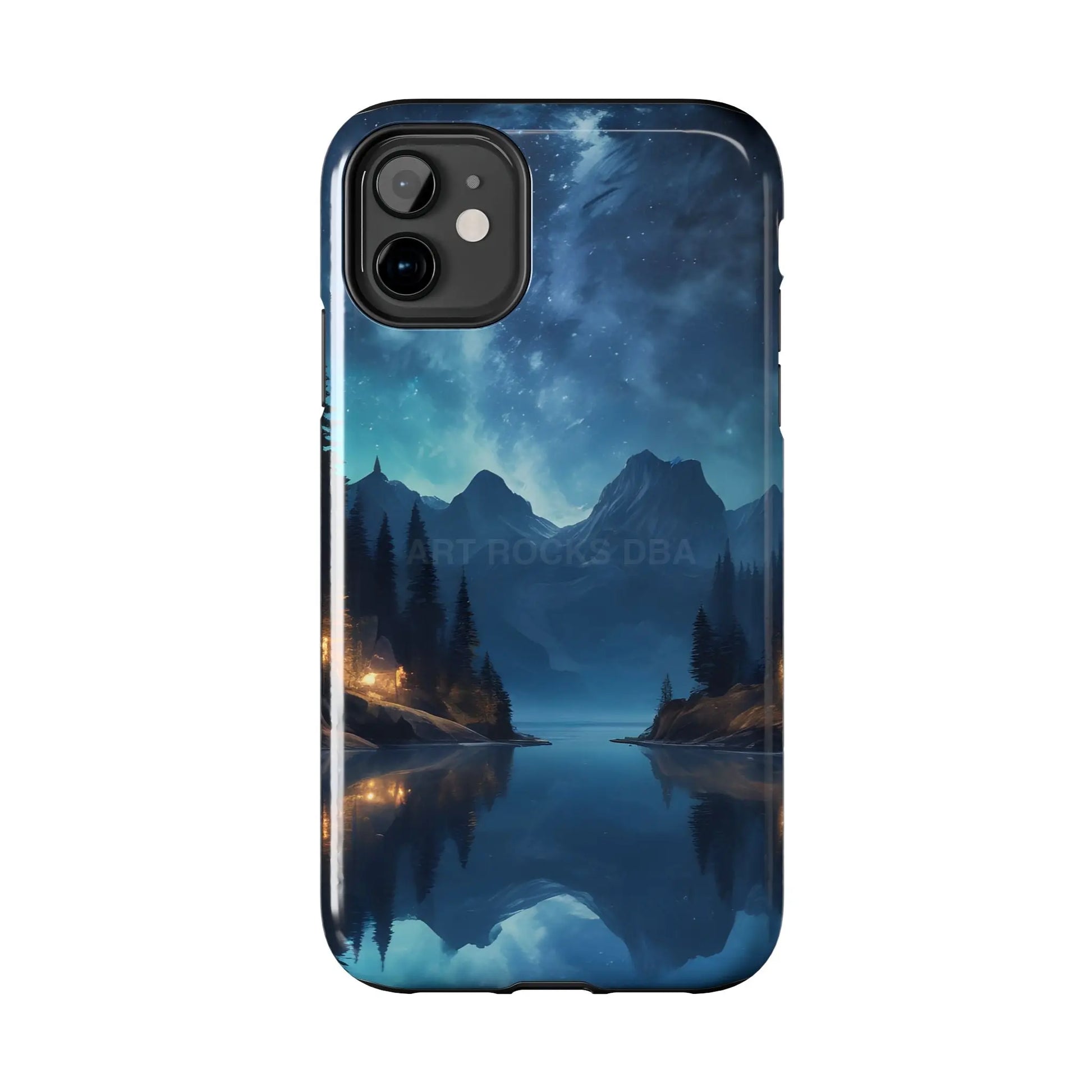 Peaceful Lake Camping Phone Cases Tough Phone Cases for Nature Lovers Unique Phone Accessories Gift for Outdoor