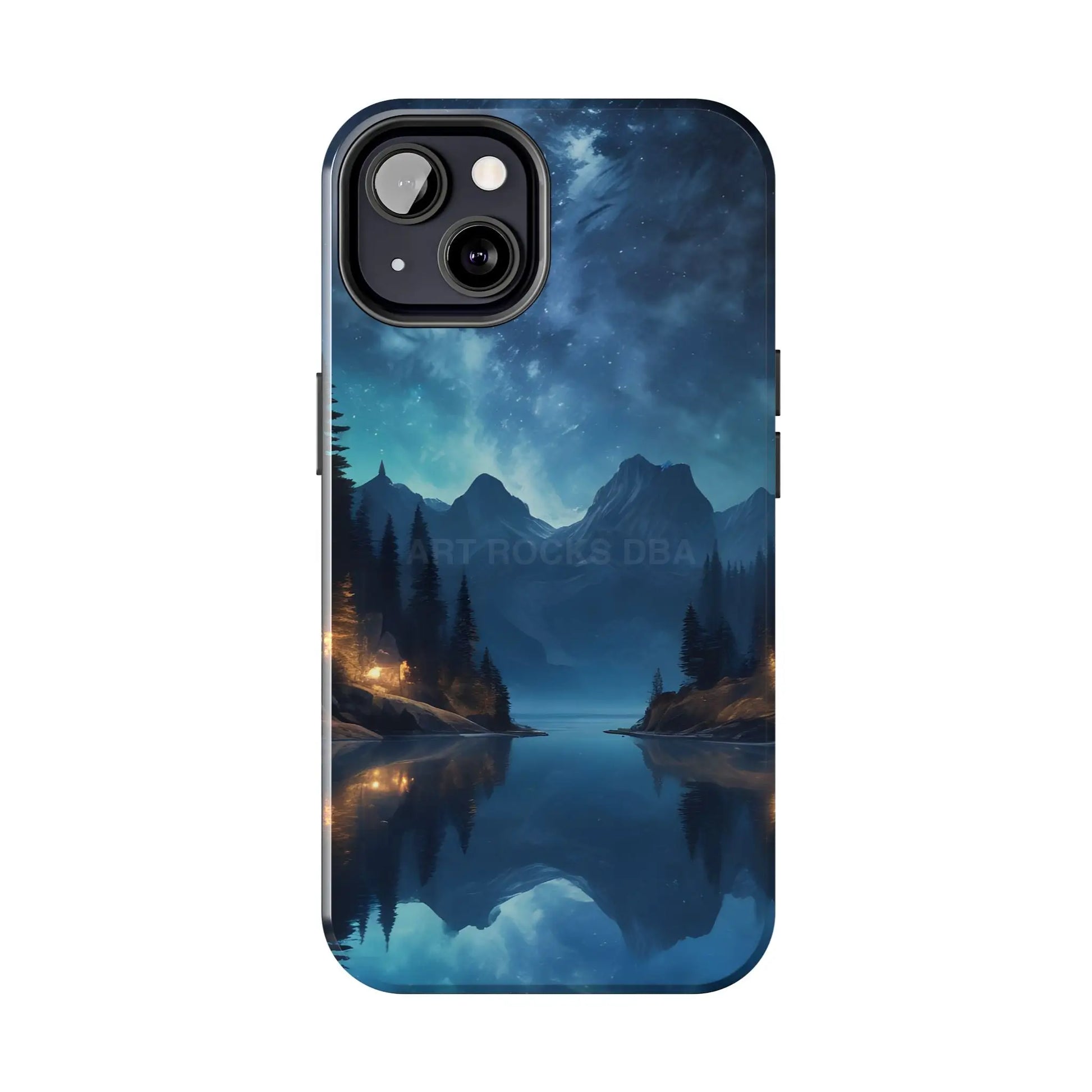Peaceful Lake Camping Phone Cases Tough Phone Cases for Nature Lovers Unique Phone Accessories Gift for Outdoor