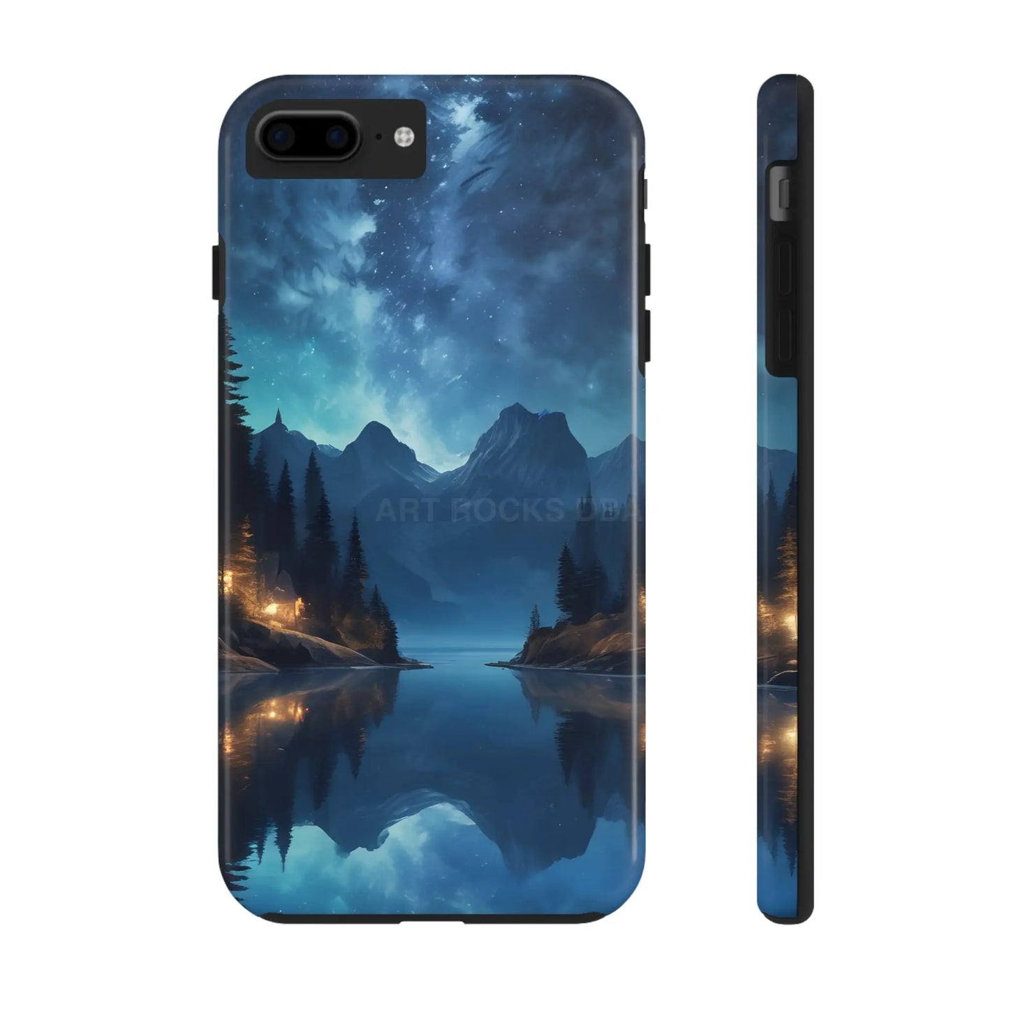 Peaceful Lake Camping Phone Cases Tough Phone Cases for Nature Lovers Unique Phone Accessories Gift for Outdoor