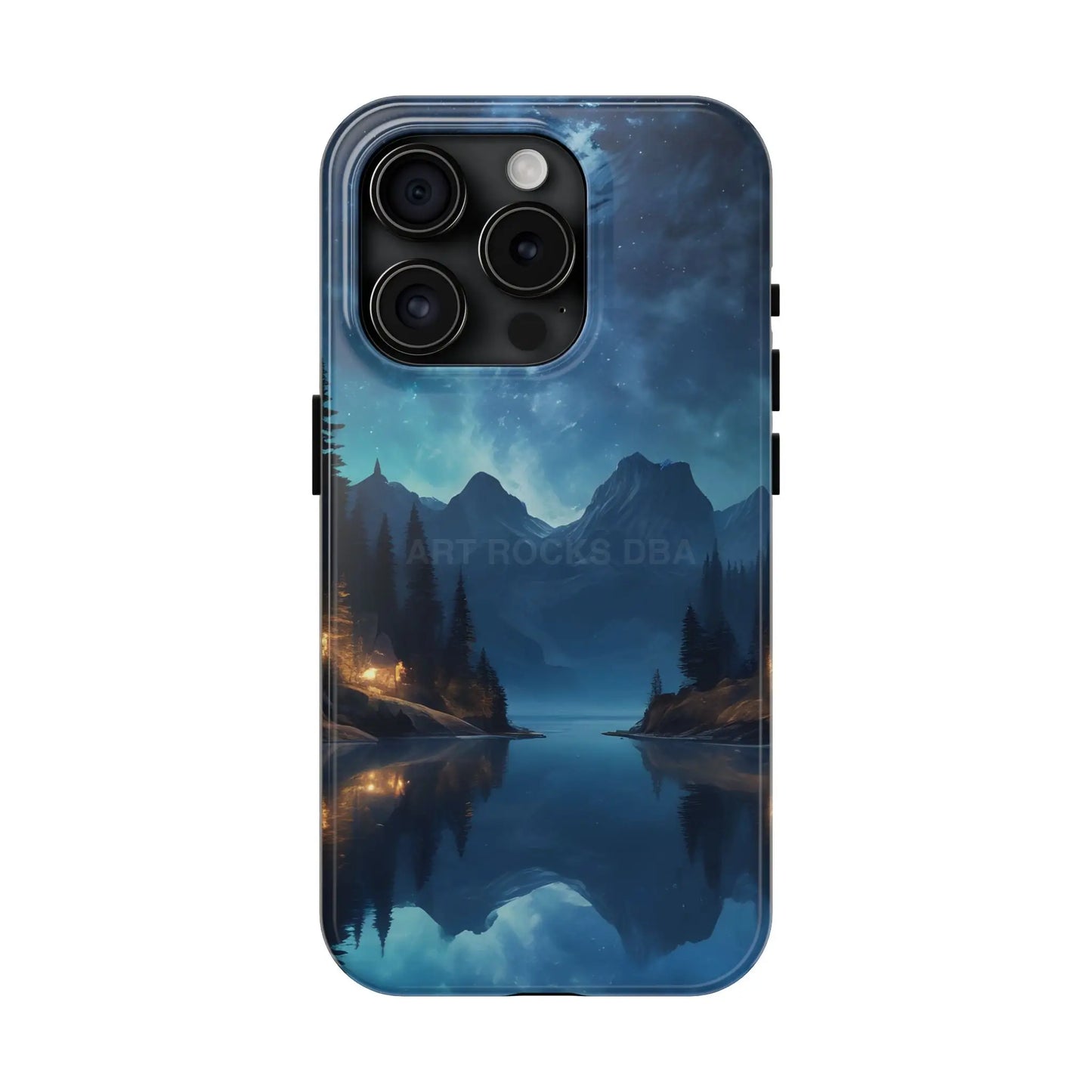 Peaceful Lake Camping Phone Cases Tough Phone Cases for Nature Lovers Unique Phone Accessories Gift for Outdoor