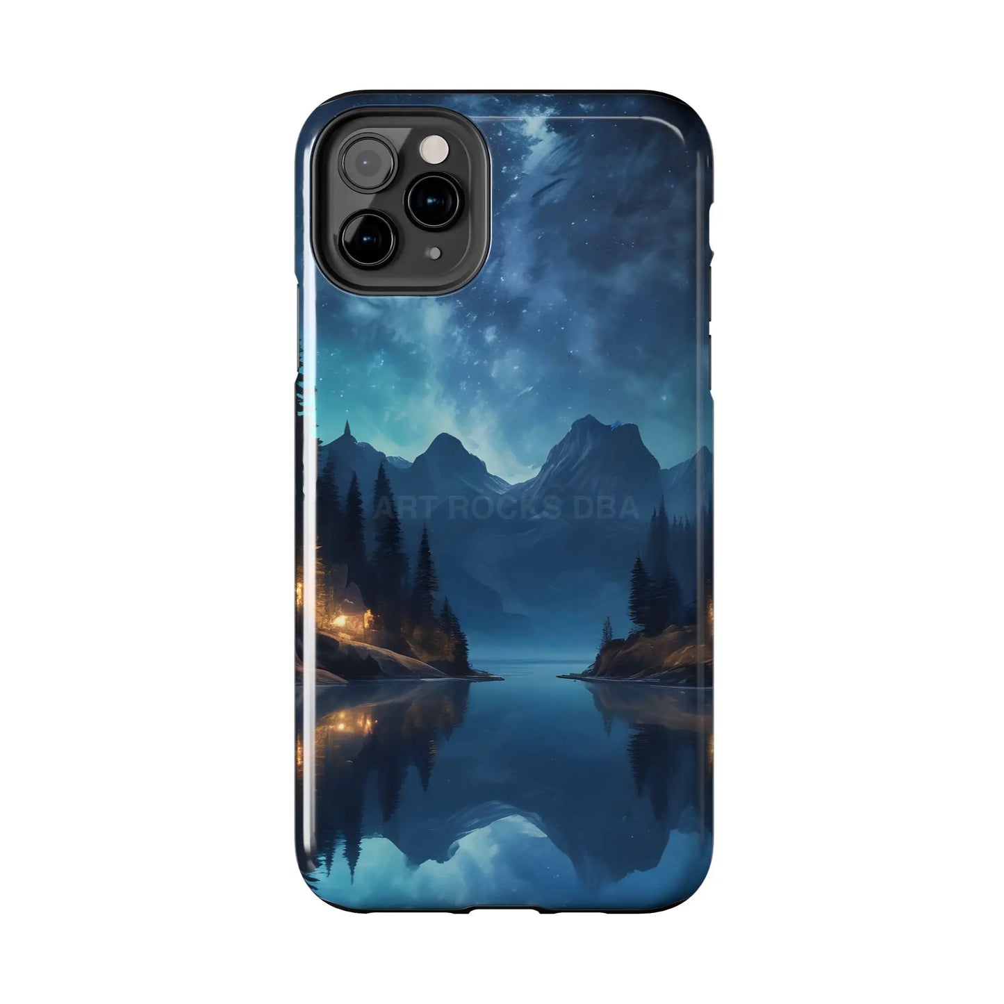 Peaceful Lake Camping Phone Cases Tough Phone Cases for Nature Lovers Unique Phone Accessories Gift for Outdoor