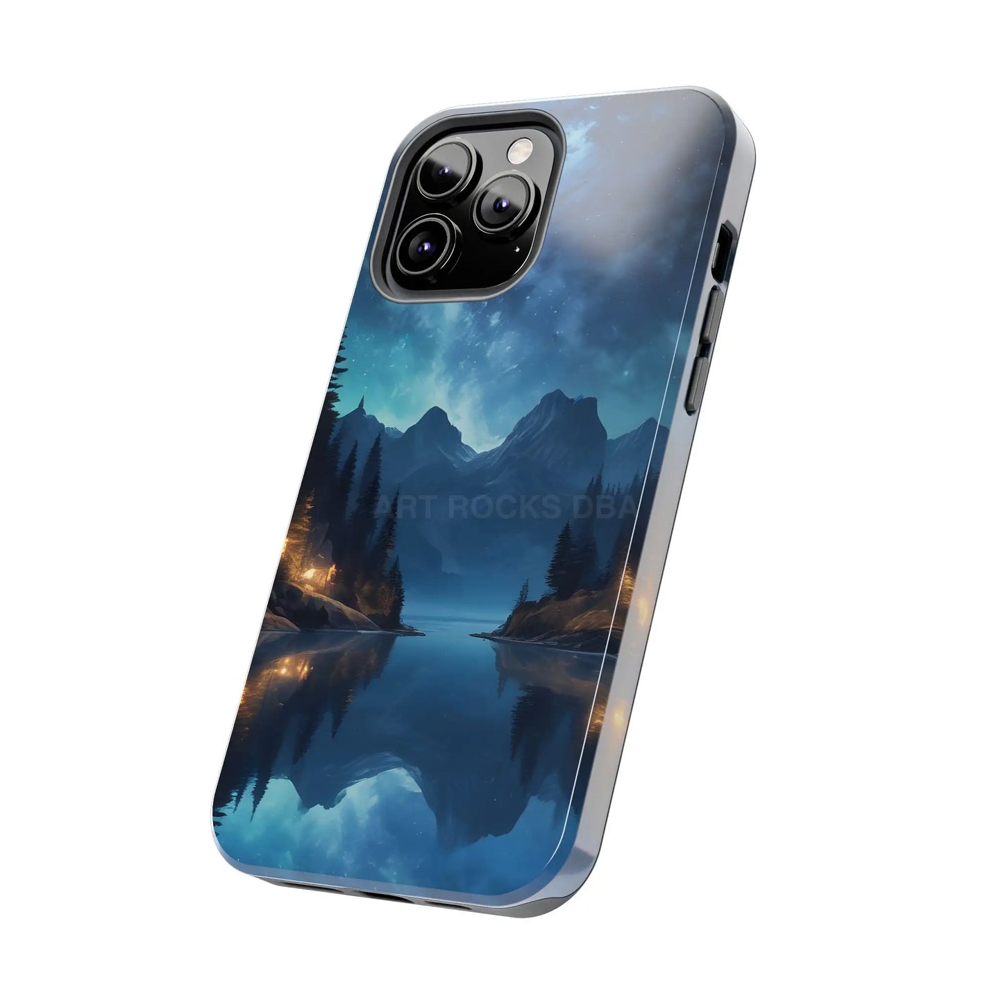 Peaceful Lake Camping Phone Cases Tough Phone Cases for Nature Lovers Unique Phone Accessories Gift for Outdoor