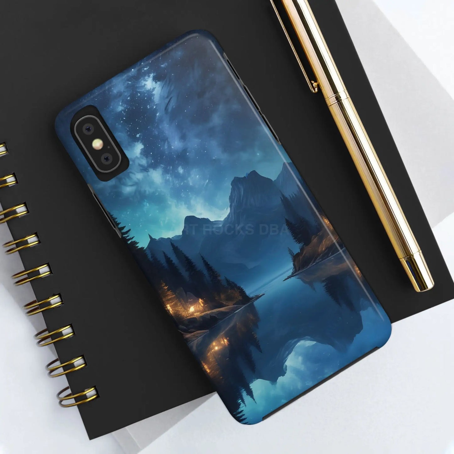 Peaceful Lake Camping Phone Cases Tough Phone Cases for Nature Lovers Unique Phone Accessories Gift for Outdoor