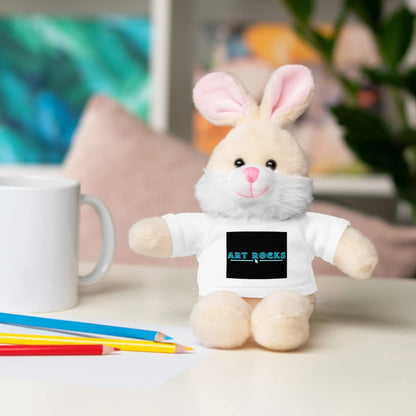 Plushie Stuffed Animal with Art Rocks Logo - Accessories