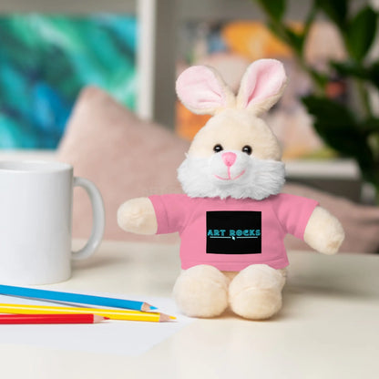Plushie Stuffed Animal with Art Rocks Logo - Accessories