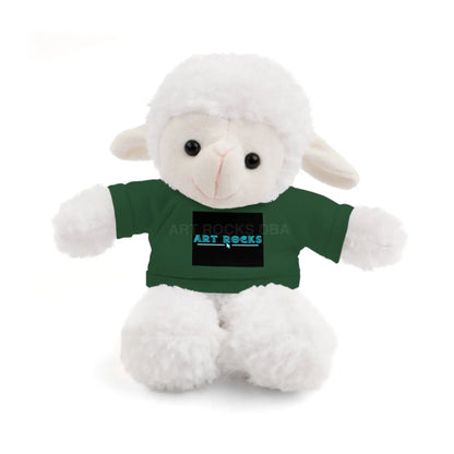 Plushie Stuffed Animal with Art Rocks Logo - Forest Green / Sheep / 8’’ - Accessories
