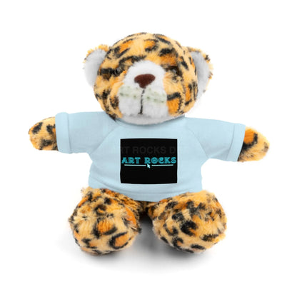 Plushie Stuffed Animal with Art Rocks Logo - Light Blue / Jaguar / 8’’ - Accessories