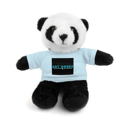 Plushie Stuffed Animal with Art Rocks Logo - Light Blue / Panda / 8’’ - Accessories