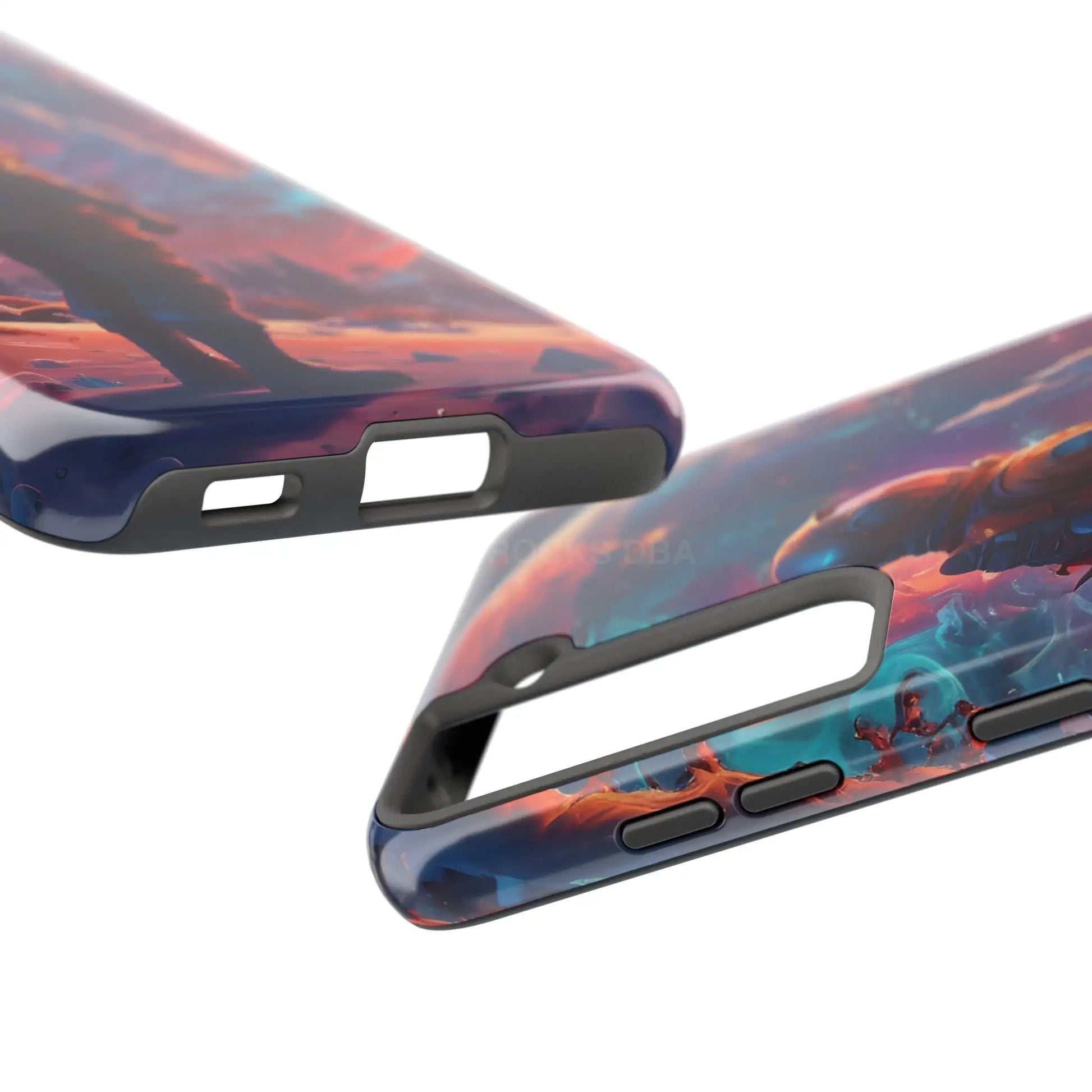 Psychedelic Cosmic Astronaut Phone Case for Space Enthusiasts Outer Space Gifts Durable Protector Adventurer Accessory