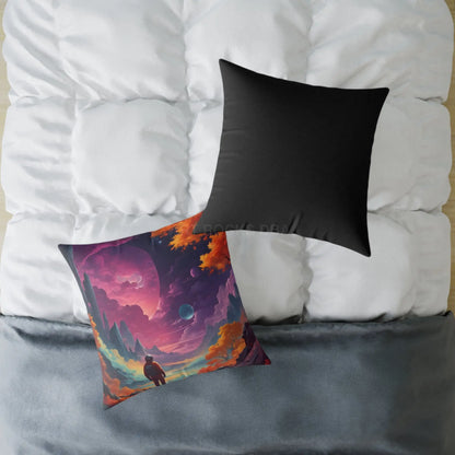 Psychedelic Cosmic Astronaut Pillow - Home Decor