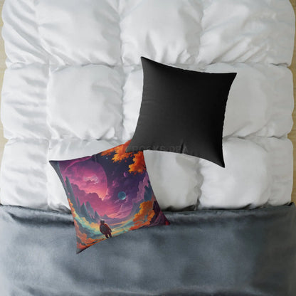 Psychedelic Cosmic Astronaut Pillow - Home Decor