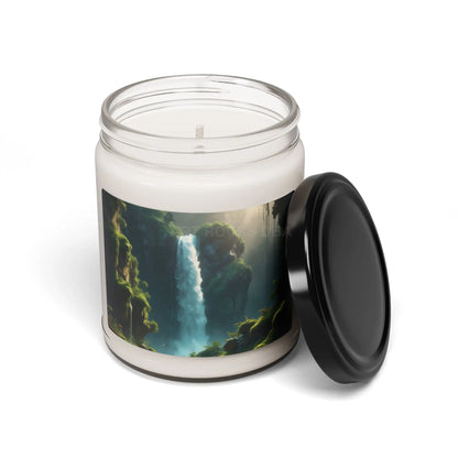 Relaxing Scenic Waterfall Scented Soy Candle Aromatherapy Gift Home Decor Relaxation Eco-Friendly Candle Spa Gift
