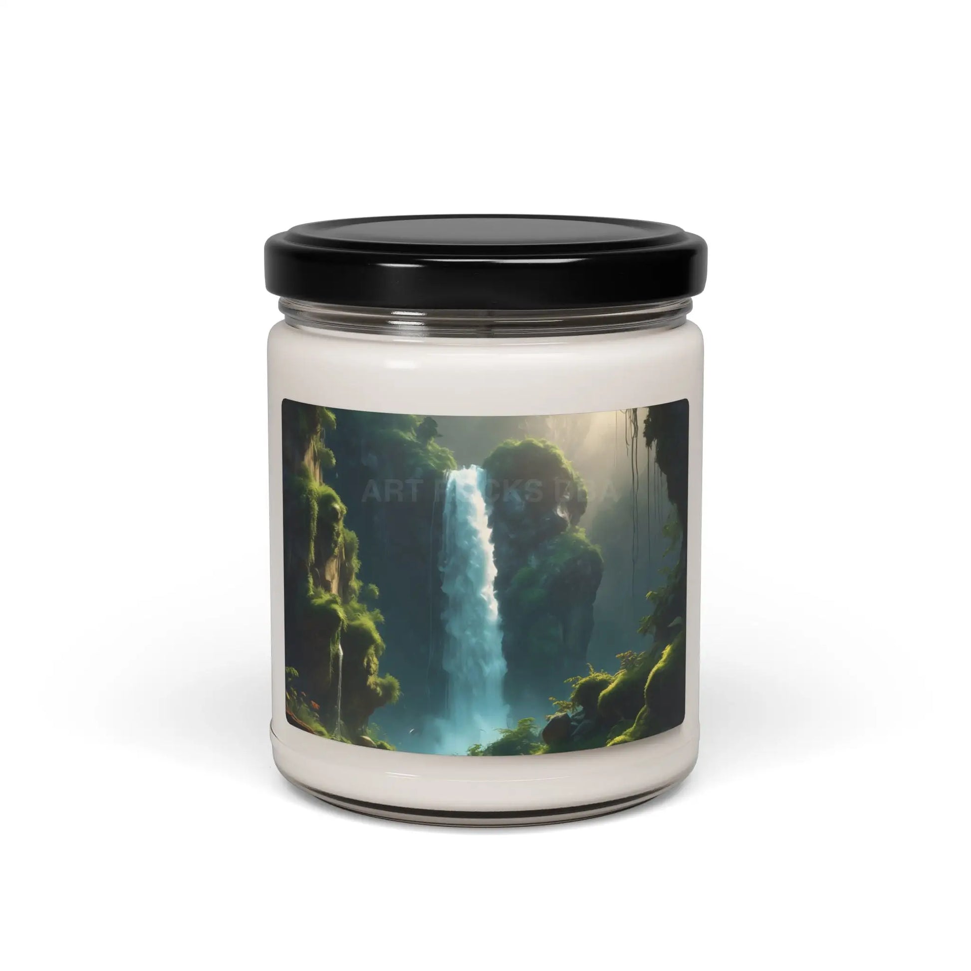 Relaxing Scenic Waterfall Scented Soy Candle Aromatherapy Gift Home Decor Relaxation Eco-Friendly Candle Spa Gift
