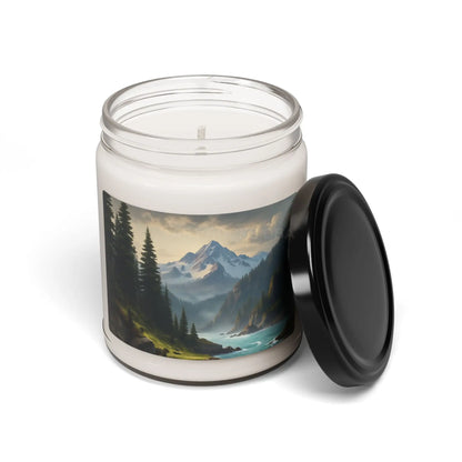 River in The Mountains Escape Scented Soy Candle - Aromatherapy Gift for Her Home Decor Cozy Vibes Eco-Friendly Candle