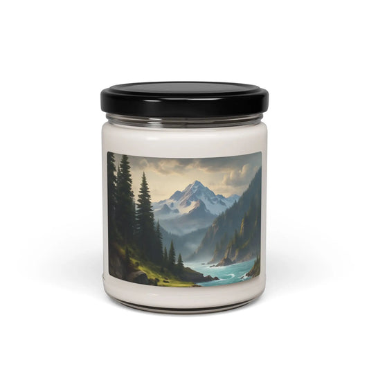 River in The Mountains Escape Scented Soy Candle - Aromatherapy Gift for Her Home Decor Cozy Vibes Eco-Friendly Candle