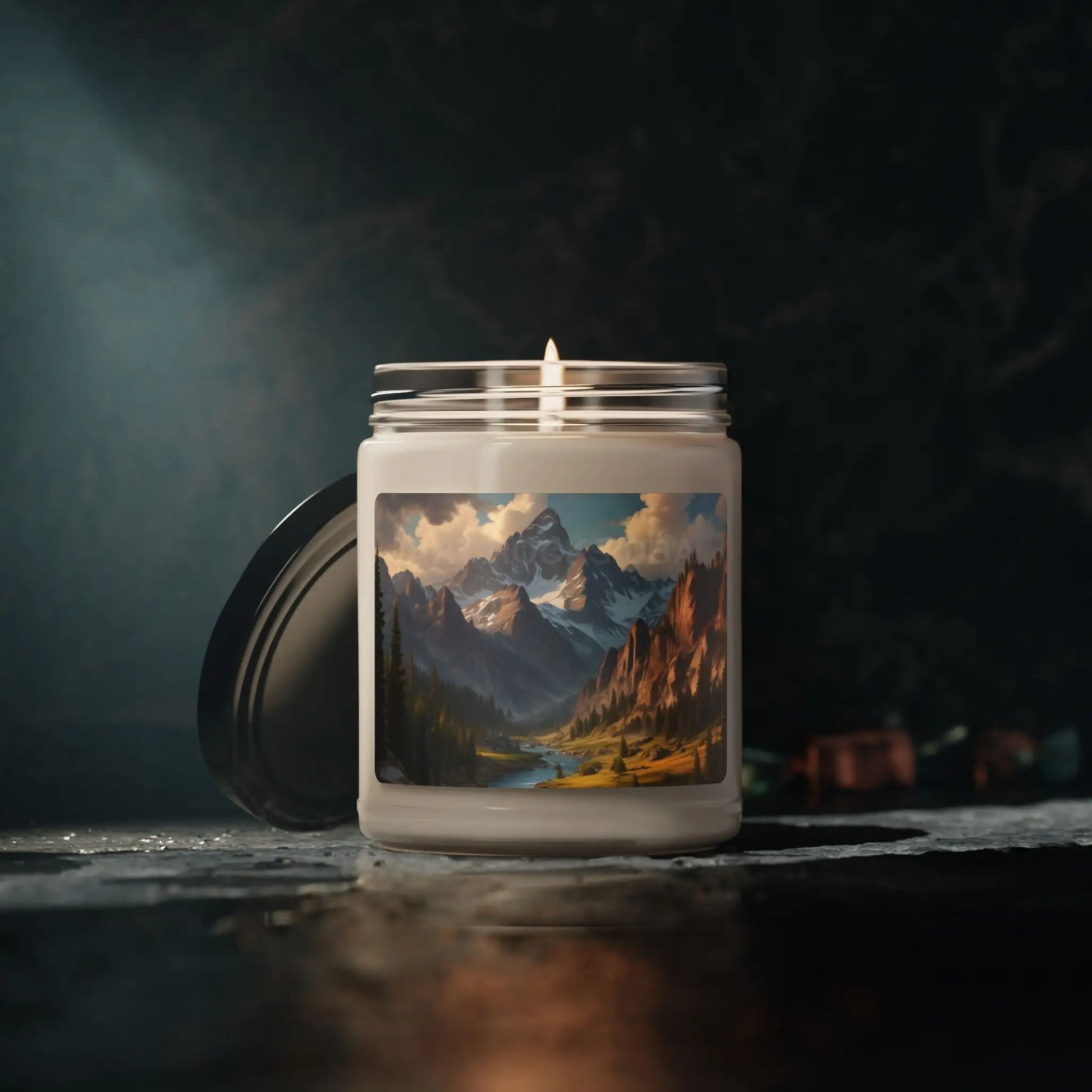 River in The Mountains Scented Candle | Nature-Inspired Gift Aromatherapy Cozy Home Decor Relaxation Eco-Friendly