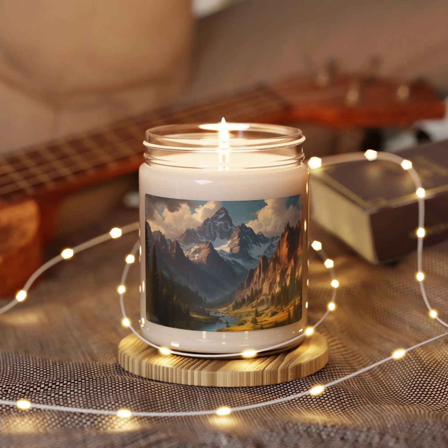 River in The Mountains Scented Candle | Nature-Inspired Gift Aromatherapy Cozy Home Decor Relaxation Eco-Friendly