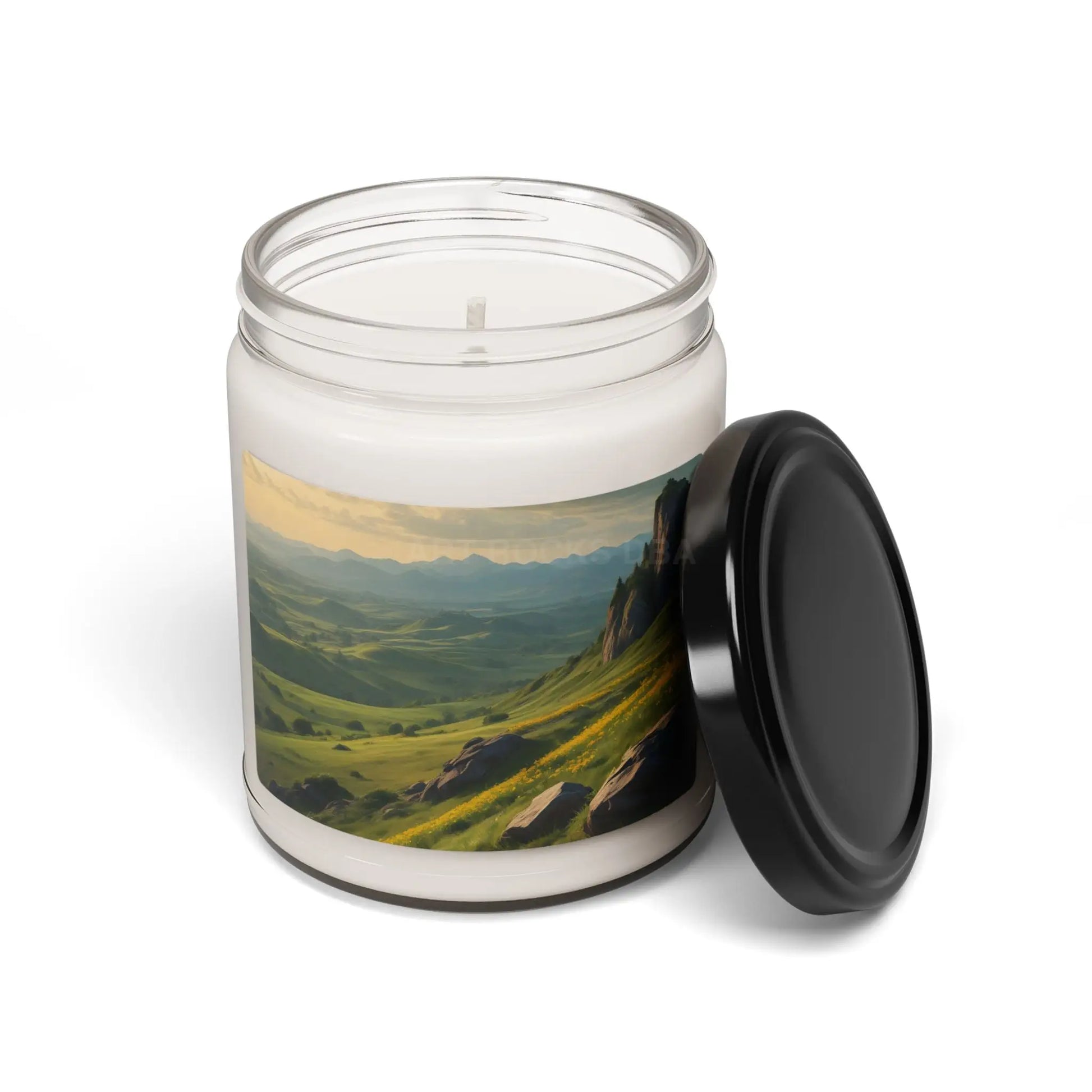 Rolling Hills in The Spring Time Scented Soy Candle | Relaxing Aromatherapy Gift | Home Decor | Eco-Friendly Candle