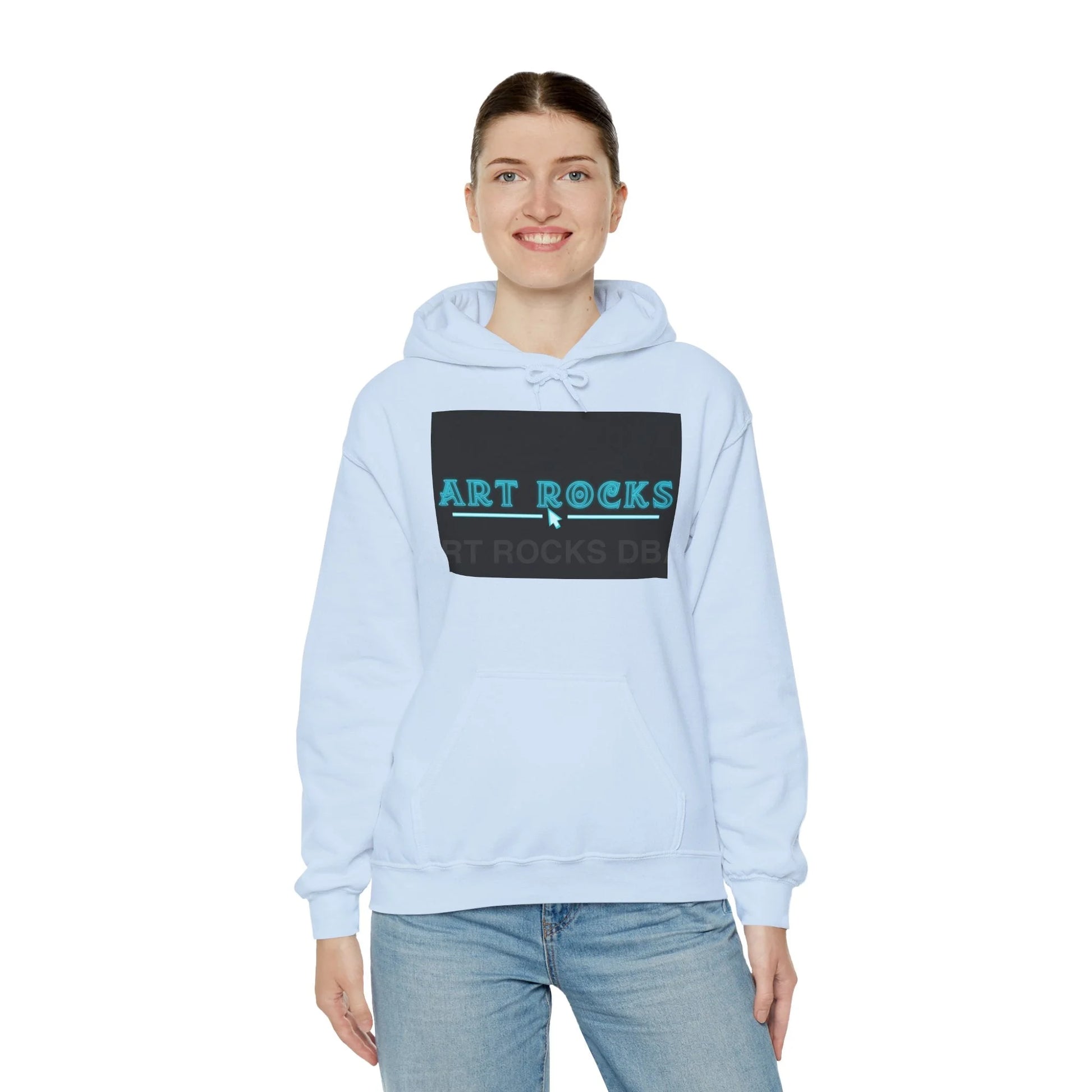 Romantic Skeletons Unisex Hooded Sweatshirt | Cool Graphic Hoodie | Artistic Gift | Creative Apparel | Unique