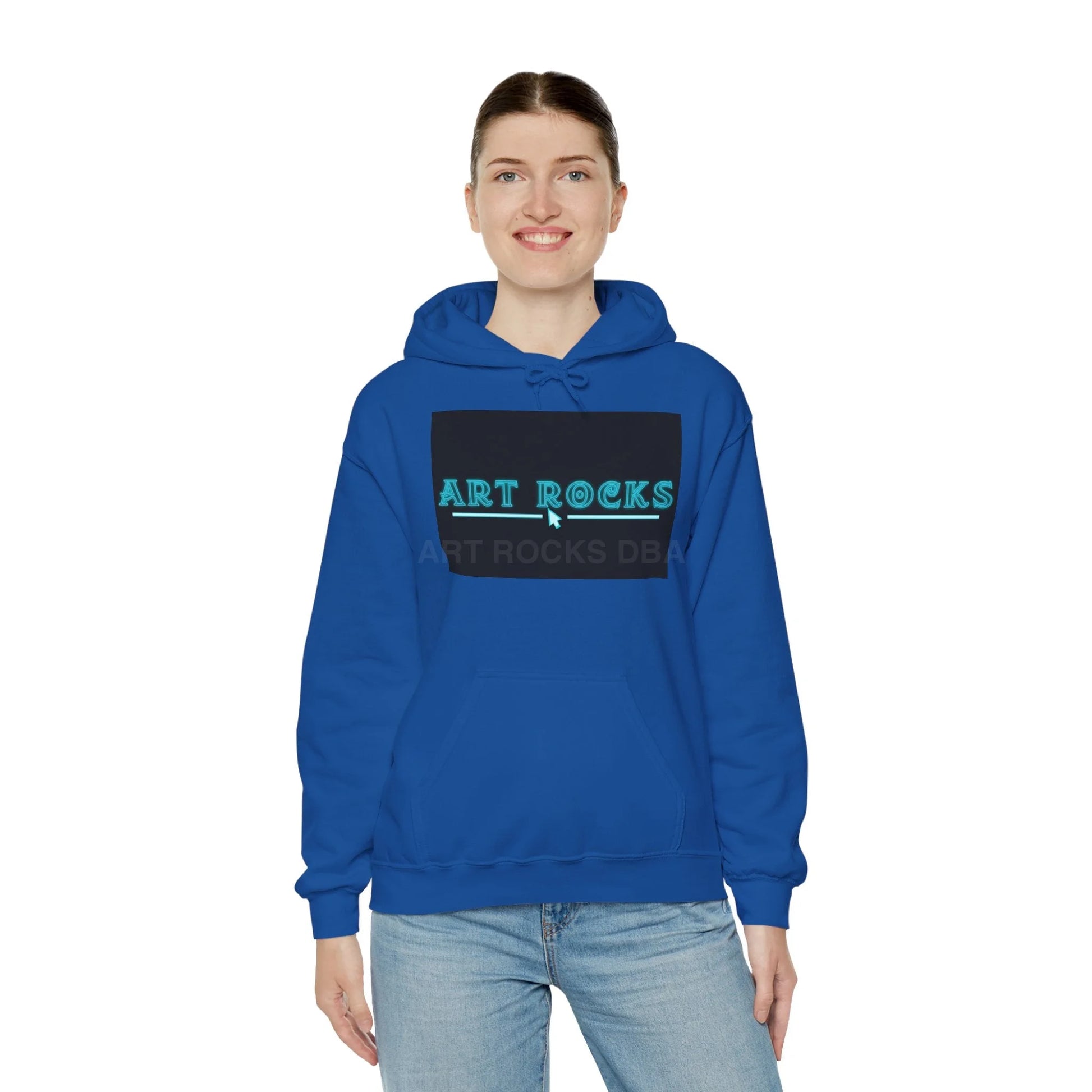 Romantic Skeletons Unisex Hooded Sweatshirt | Cool Graphic Hoodie | Artistic Gift | Creative Apparel | Unique