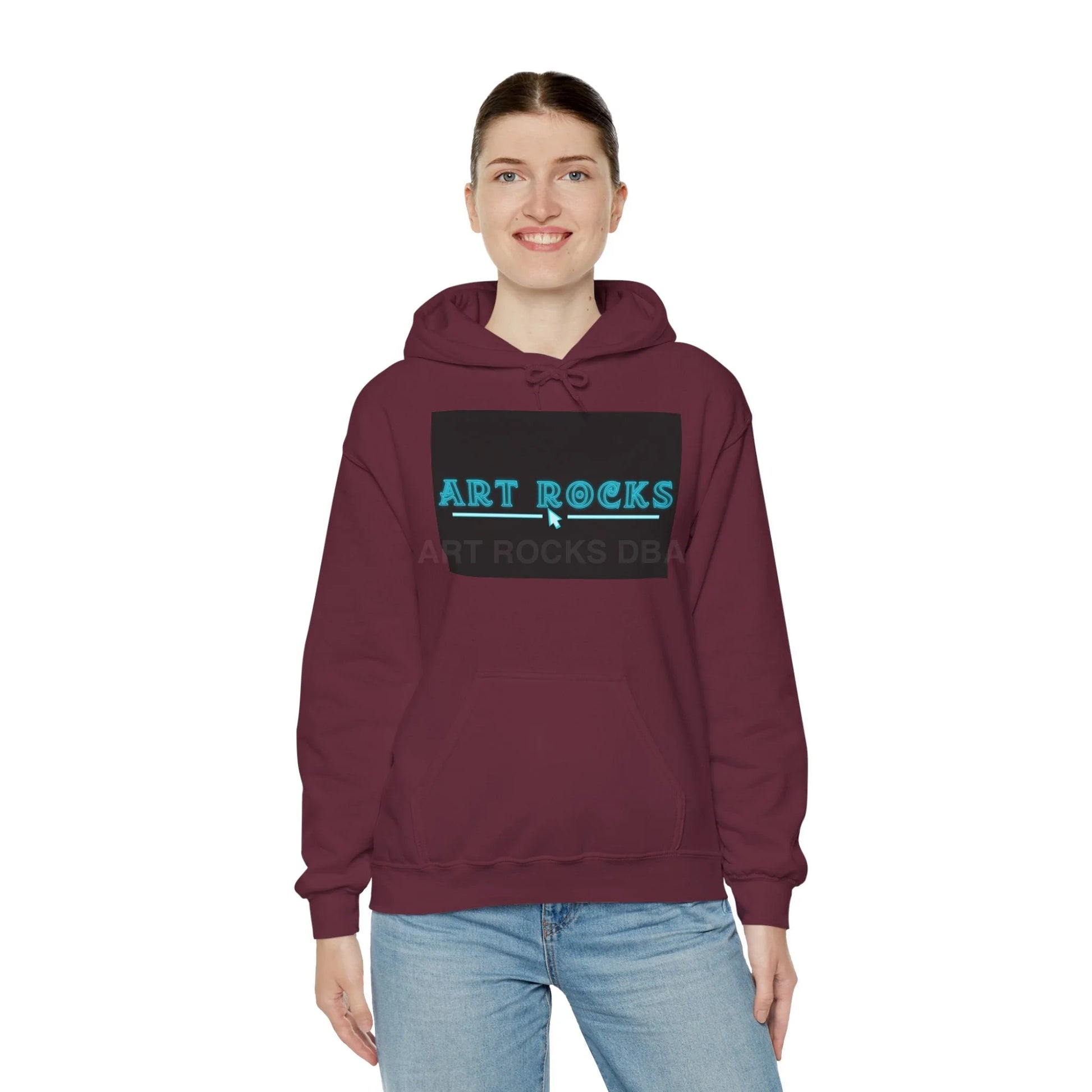 Romantic Skeletons Unisex Hooded Sweatshirt | Cool Graphic Hoodie | Artistic Gift | Creative Apparel | Unique