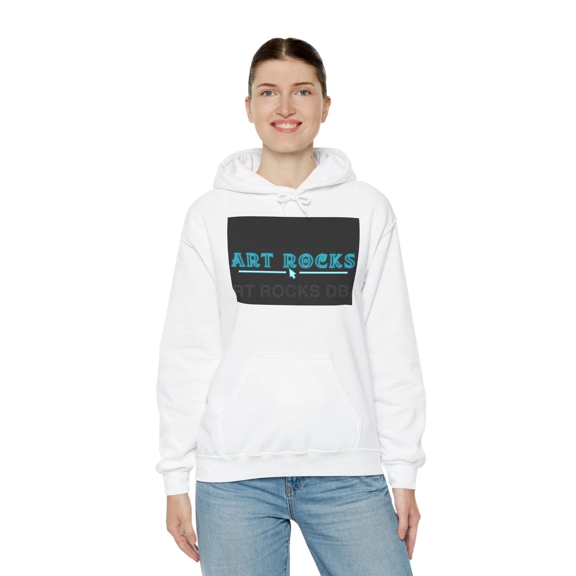 Romantic Skeletons Unisex Hooded Sweatshirt | Cool Graphic Hoodie | Artistic Gift | Creative Apparel | Unique