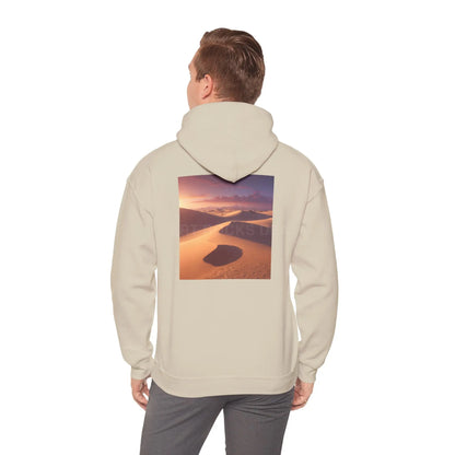 Sand Dune Hoodie - Unisex Heavy Blend™ Sweatshirt for Creative Souls Art Lovers Perfect Gift for Artists Cozy Design