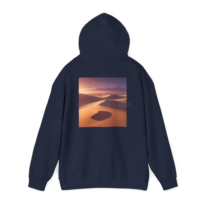 Sand Dune Hoodie - Unisex Heavy Blend™ Sweatshirt for Creative Souls Art Lovers Perfect Gift for Artists Cozy Design