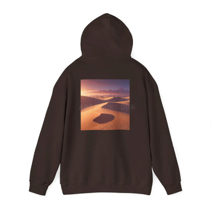 Sand Dune Hoodie - Unisex Heavy Blend™ Sweatshirt for Creative Souls Art Lovers Perfect Gift for Artists Cozy Design