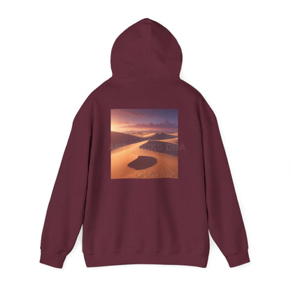 Sand Dune Hoodie - Unisex Heavy Blend™ Sweatshirt for Creative Souls Art Lovers Perfect Gift for Artists Cozy Design